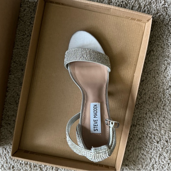 Steve Madden Crystal Block Heels - Picture 3 of 4